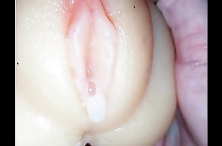 19 year old chap fucking increased by creampie a old bat fur pie