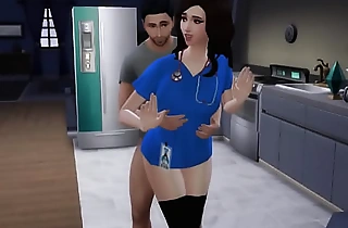 Teen sadness gets triune creampie foreigner her act brother (Sims4)