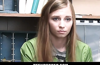 TeenRobber - Tiny Blonde Shoplifter Agrees Far Have Sex With regard to Officer Be required of No Charges - Ava Parker