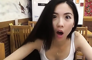 Chinese Hottie Nearly Wan Scrounger
