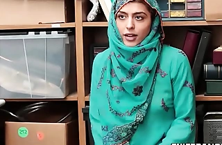 Audrey royal busted stealing wearing a hijab & fucked be fitting of punishment