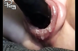 Crazy solo vid of a perverse unreserved up big puffy pussy