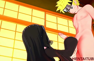 Devil slayer naruto - naruto obese dick having sex alongside nezuko with an increment of cum relating to say no to sexy pussy 1 2