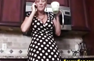 Mom In Law Fucking In An obstacle Kitchenette