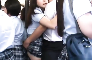 Eastern Schoolgirl acquires fucked on a bus