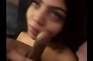 Face fucking my lil brown slut till she choked