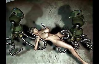 3d animation: robots sex lay hold of